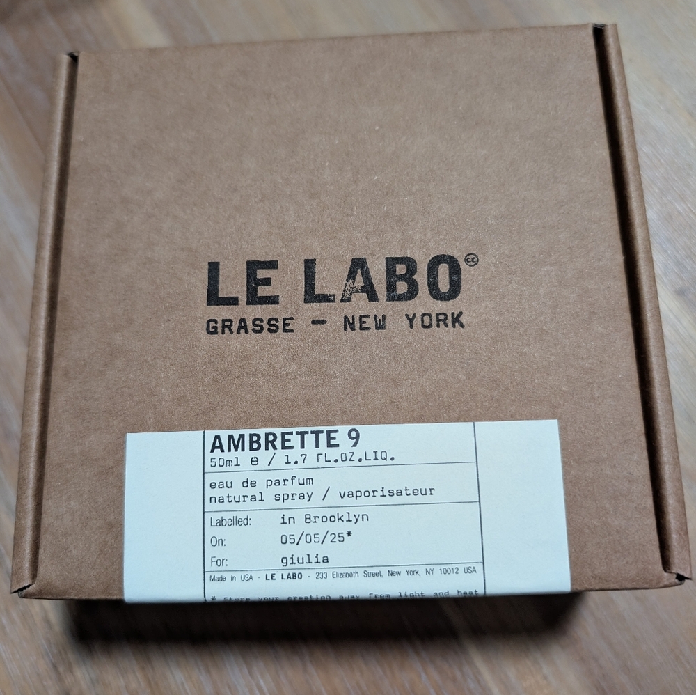 Le Labo Ambrette 9